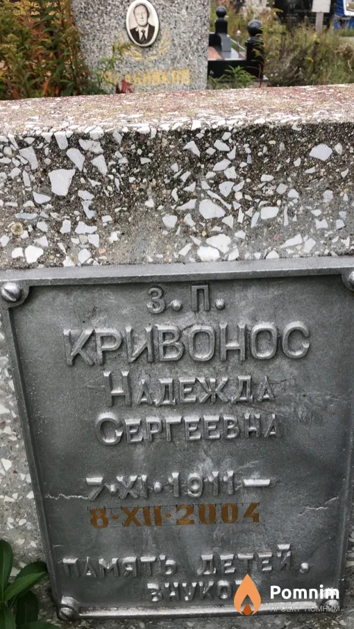 Кривонос Надежда Сергеевна