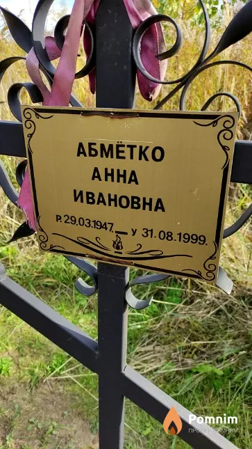 Абмётко Анна Ивановна