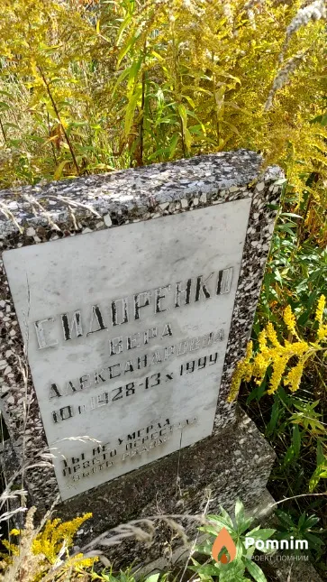 Сидоренко Вера Александровна