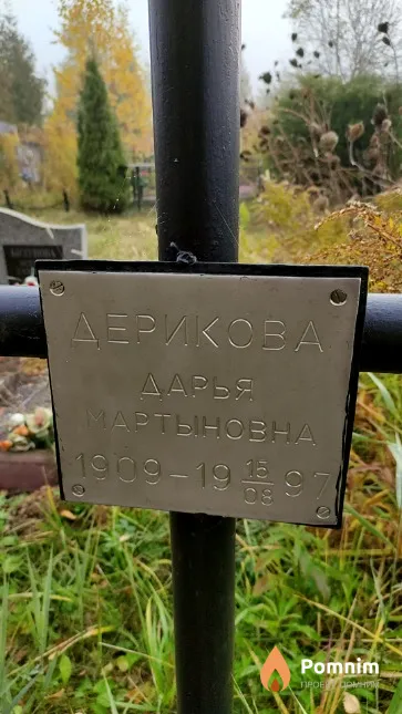 Дерикова Дарья Мартыновна