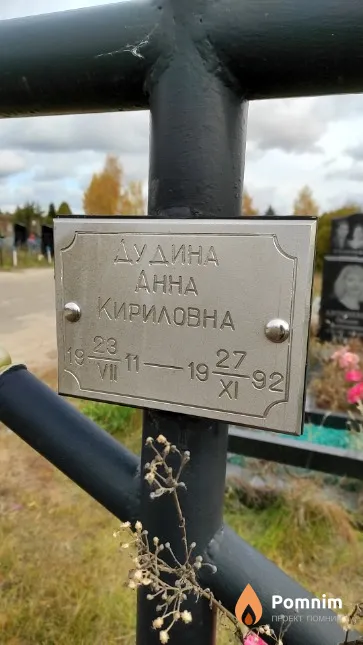 Дудина Анна Кириловна