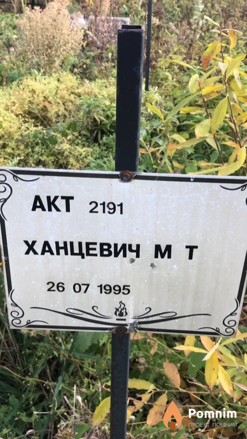 Ханцевич М Т