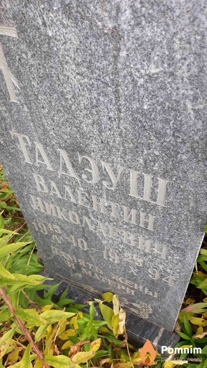 Тадэуш Валентин Николаевич