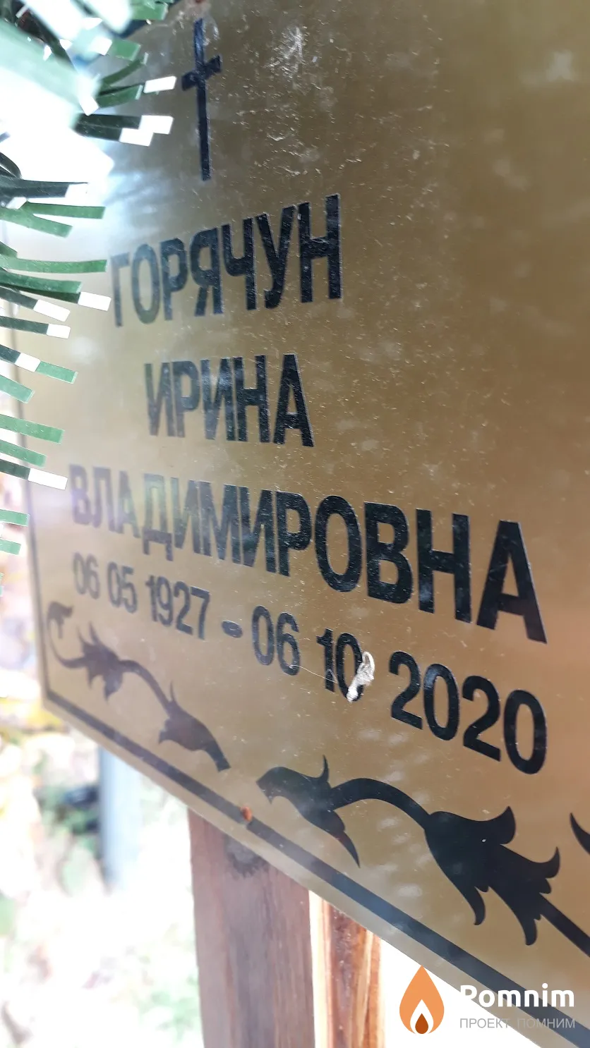 Горячун Ирина Владимировна