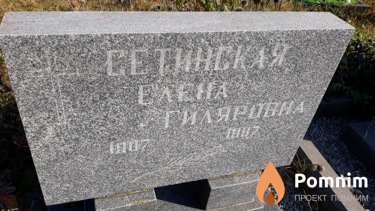 Сетинская Елена Гиляровна