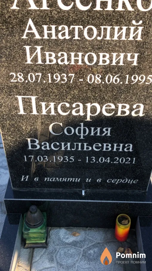 Писарева София Васильевна