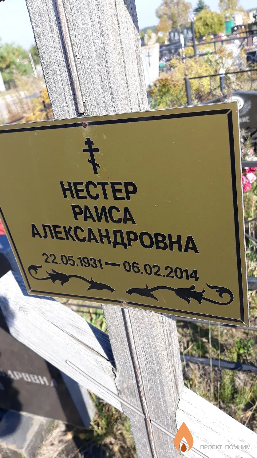 Нестер Раиса Александровна