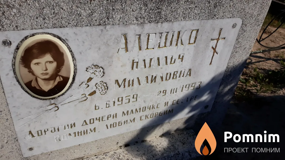 Алешко Наталья Михайловна