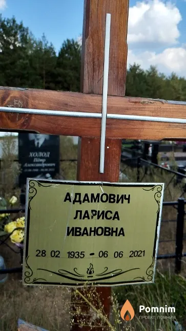 Адамович Лариса Ивановна