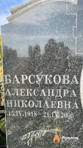 Барсукова Александра Николаевна