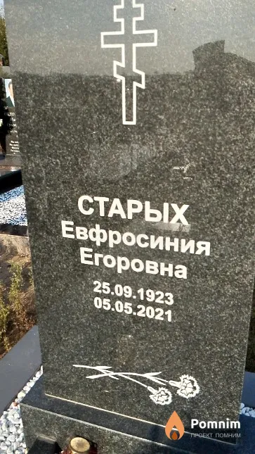 Старых Евфросиния Егоровна