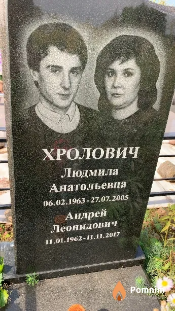 Хролович Людмила Анатольевна