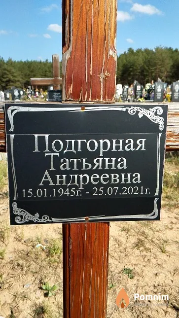 Подгорная Татьяна Андреевна