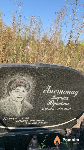 Листопад Лариса Юрьевна