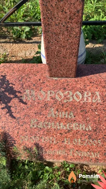 Морозова Анна Васильевна