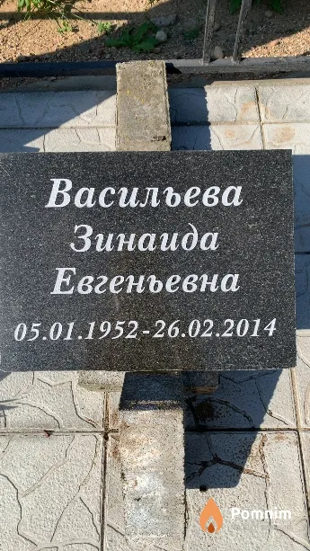 Васильева Зинаида Евгеньевна