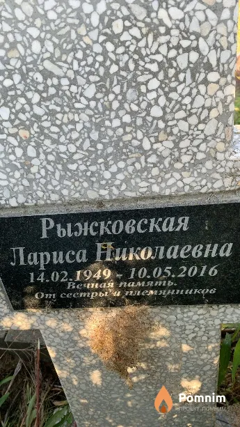 Рыжковская Лариса Николаевна