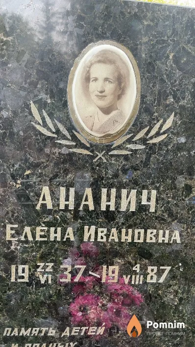 Ананич Елена Ивановна
