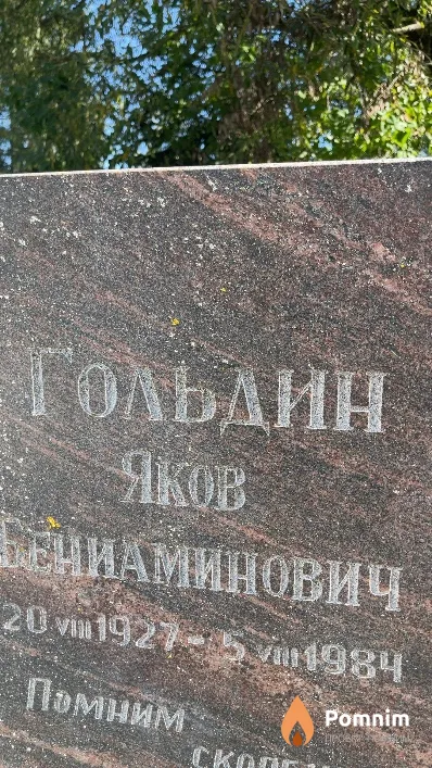 Гольдин Яков Бениаминович