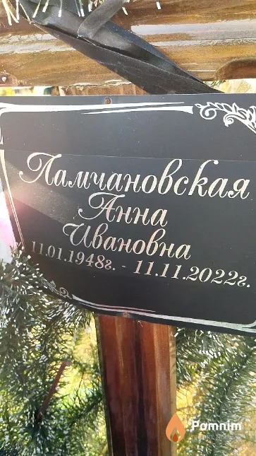Ламчановская Анна Ивановна