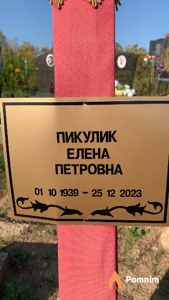 Пикулик Елена Петровна