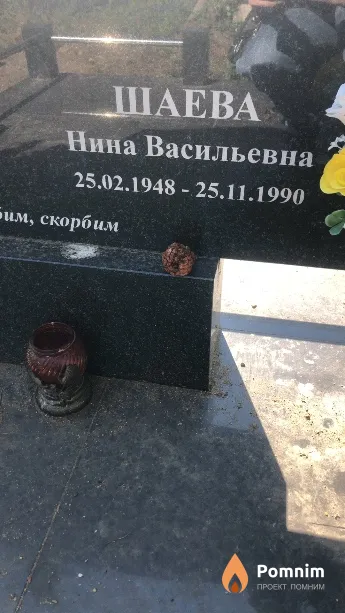 Шаева Нина Васильевна
