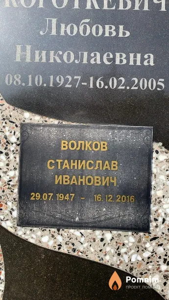 Волков Станислав Иванович