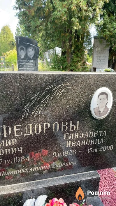 Федорова Елизавета Ивановна