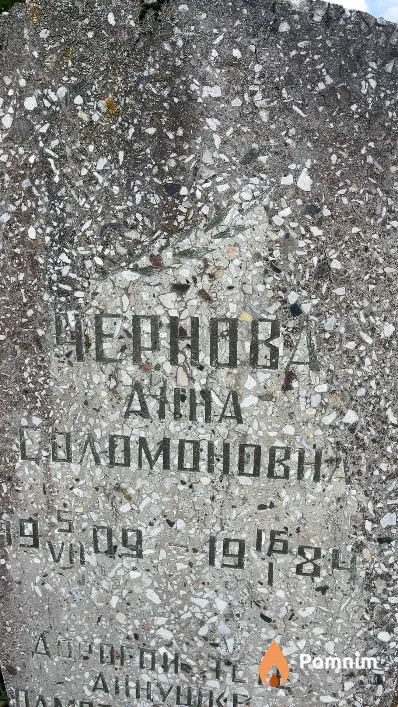 Чернова Анна Соломоновна