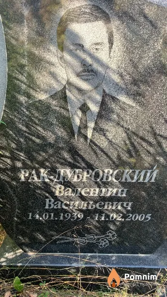Рак - Дубровский Валентин Васильевич