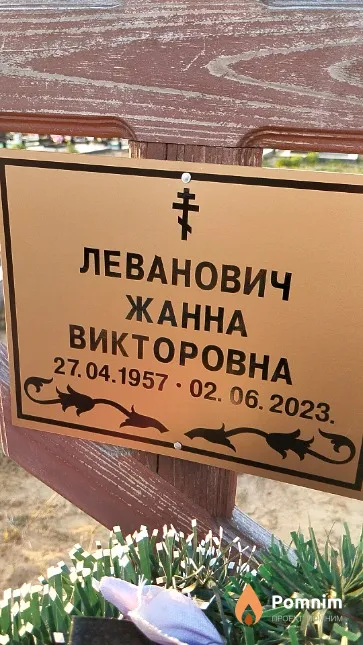 Леванович Жанна Викторовна