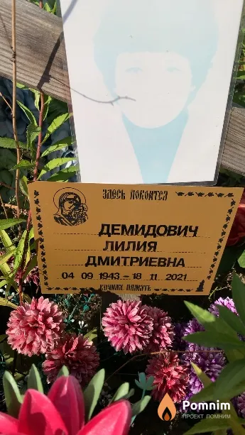 Демидович Лилия Дмитриевна