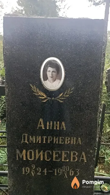 Моисеева Анна Дмитриевна