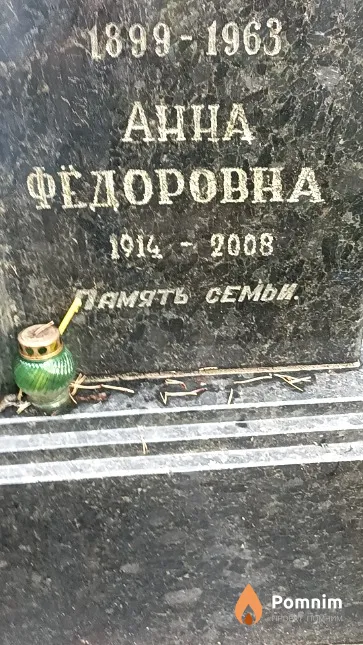 Шестерова Aнна Фёдоровна