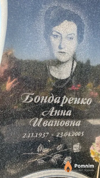 Бондаренко Анна Ивановна