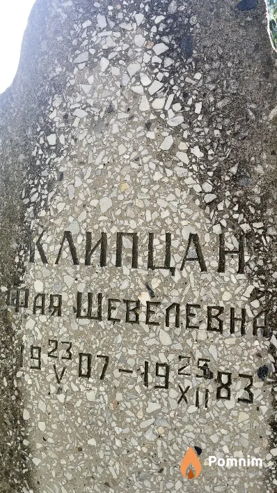 Клипцан Фая Шевелевна