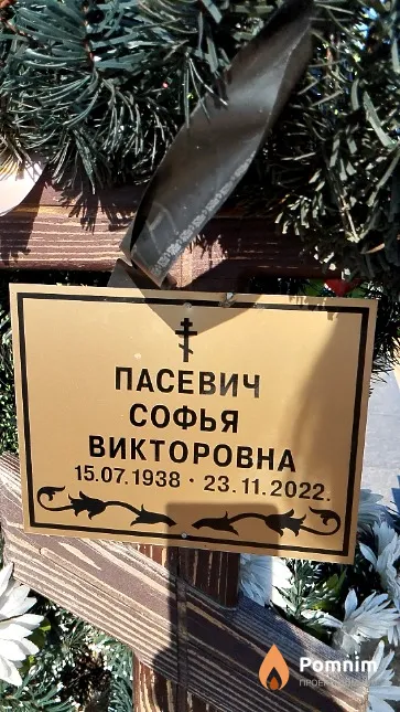 Пасевич Софья Викторовна