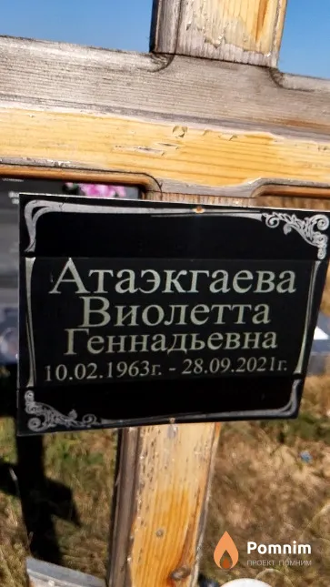Атаэкгаева Виолетта Геннадьевна