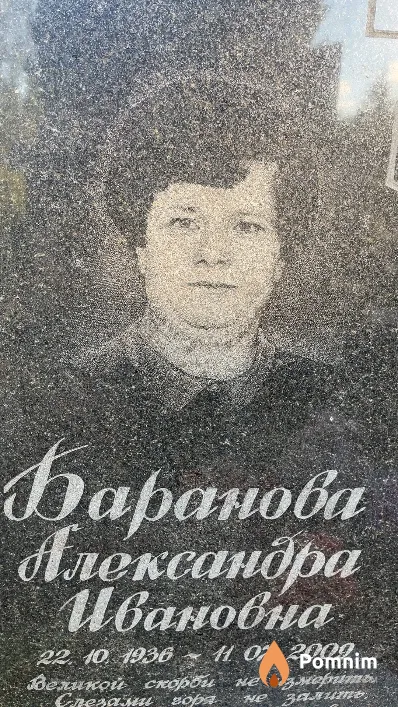 Баранова Александра Ивановна