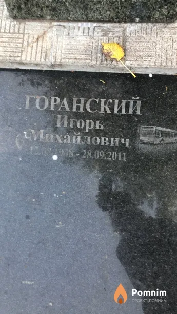 Горанский Игорь Михайлович
