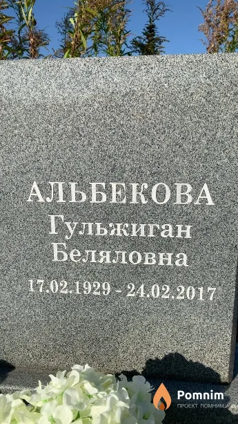 Альбекова Гульжиган Беляловна