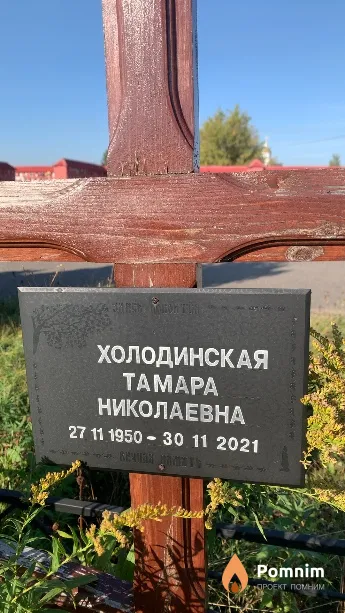 Холодинская Тамара Николаевна