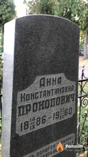 Прокопович Анна Константиновна