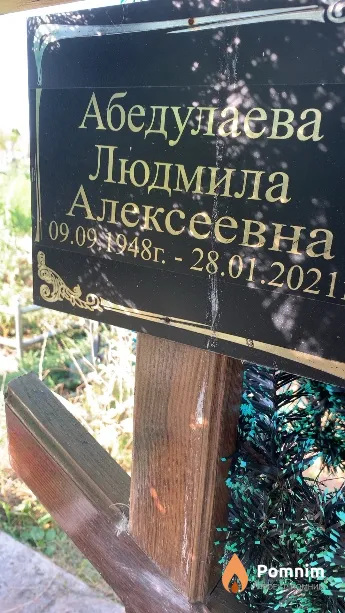 Абедулаева Людмила Алексеевна