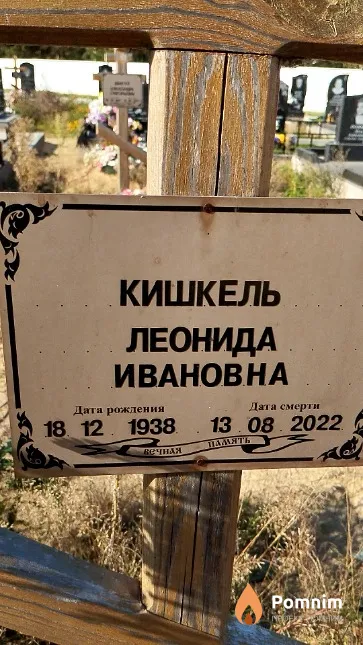 Кишкель Леонида Ивановна