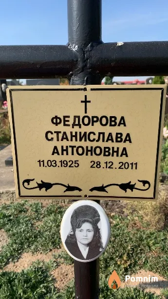 Федорова Станислава Антоновна