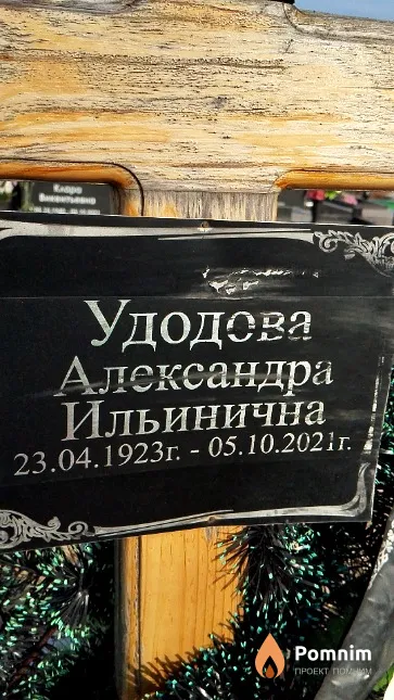Удодова Александра Ильинична