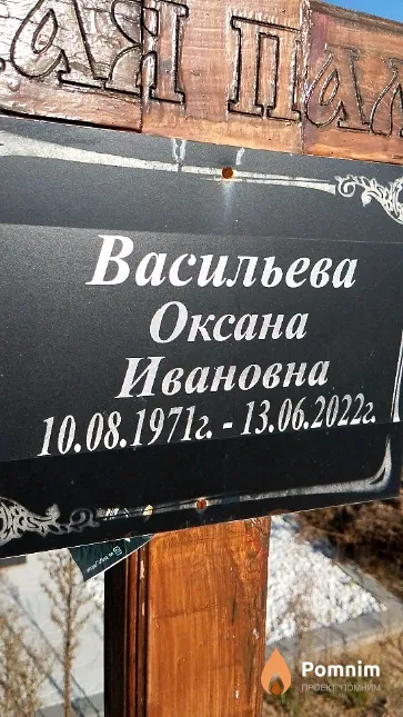 Васильева Оксана Ивановна