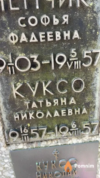 Куксо Татьяна Николаевна