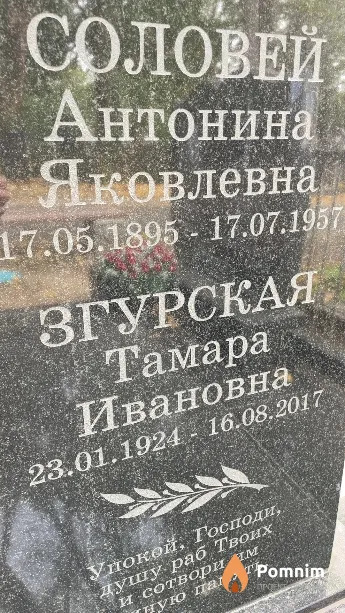 Згурская Тамара Ивановна